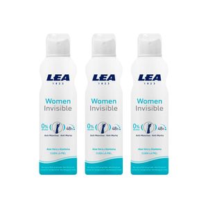 Lea Women Invisible Spray Deodorant 3 Unid