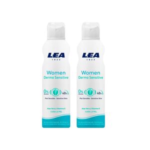 Lea Women Dermosensitive Spray Deodorant 2 Unid