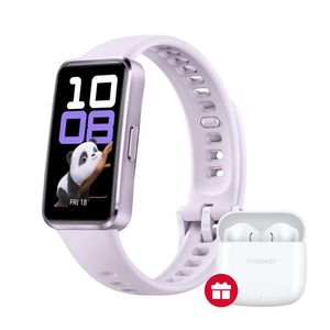 Smartwatch HUAWEI Band 10 Aluminio Color Lila + FreeBuds SE 2