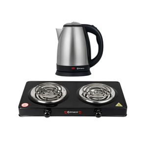 Cocina de mesa Imaco 2H + Hervidor 1.8 Lt ke1801