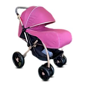Coche Cuna para Bebé «LLANTONE» Edición Limitada Rosa
