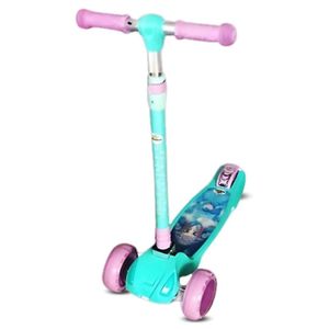 Scooter para niños «FUNNY KIDS» con Equipo de Seguridad Morado