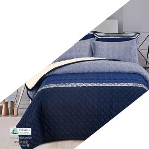 Set de Edredon 2 pz Patagonico Piel de Angel  c/ Carnero Venezia 100% Algodón de 5 Piezas - B9