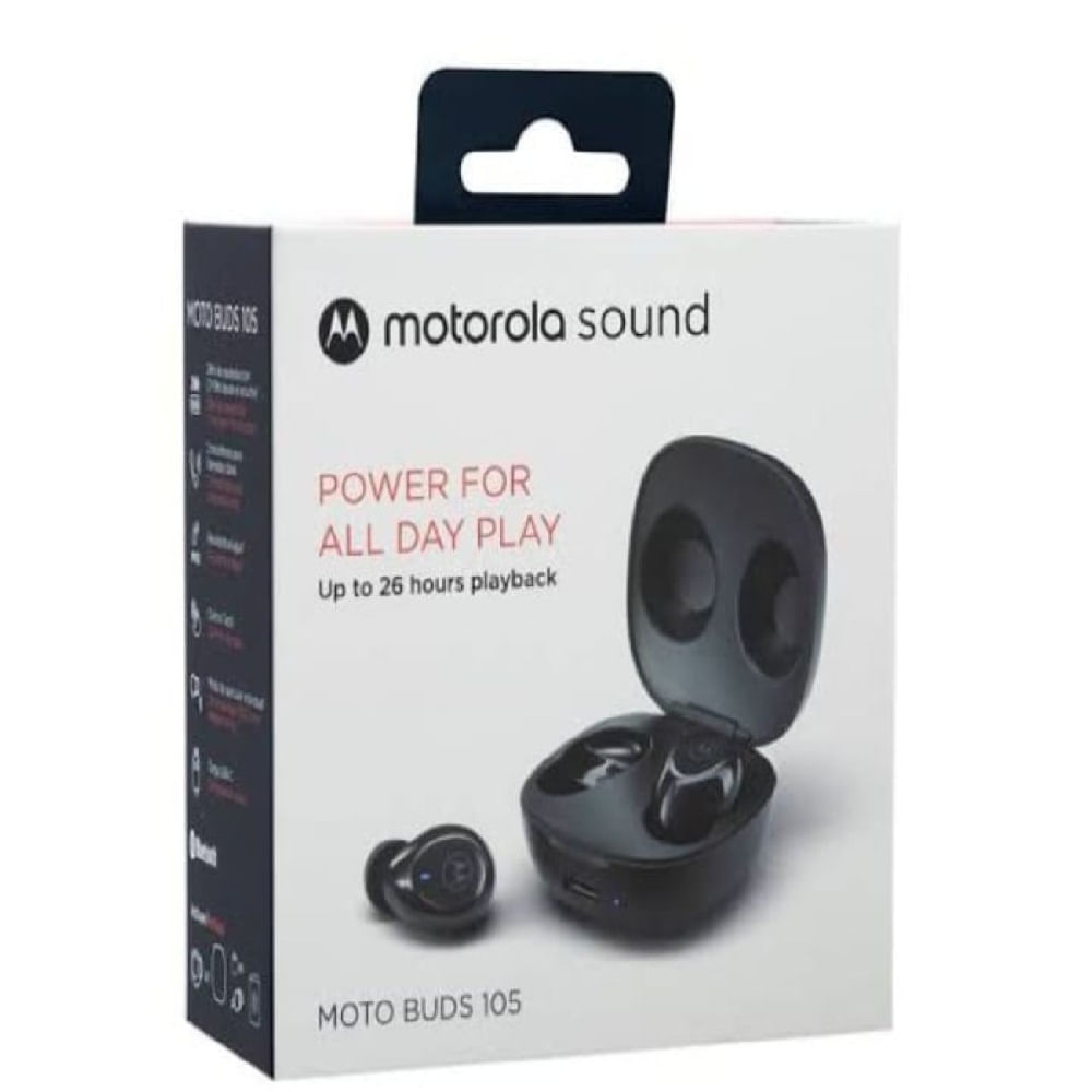 Audifono Motorola Moto Buds 105 Negro 1001497980