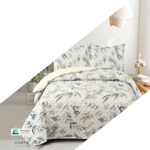 Set de Edredon 2 pz Patagonico Piel de Angel  c/ Carnero Venezia 100% Algodón de 5 Piezas - B1