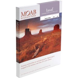 Moab Lasal Exhibition Luster 300 Papel (8.3 x 11.7", 50 Hojas) - Papel Ultra-Blanco de 300 gsm, Idea