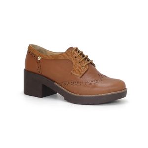 Zapato Casual Cuero Mujer Par&ss KA25Q1-KM040 Camel