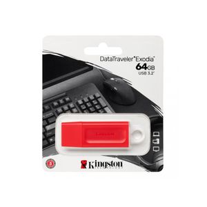 Memoria Usb 64gb Kingston 3.2 Exodia DTX Red