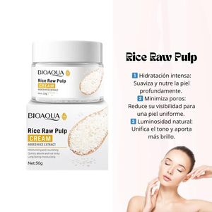 Crema Facial Bioaqua Extracto de Arroz