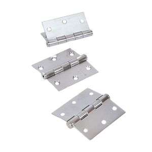 Bisagra Werken 3x3x2mm Acero Inoxidable 3 unidades