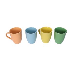 Set x 4 mugs Pastel Orange