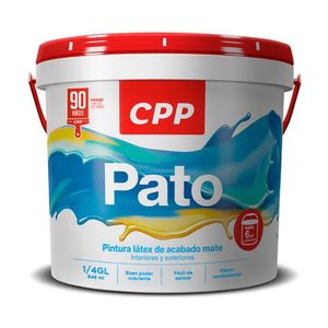 Pintura CPP Pato Blanco Mate 1/4gl