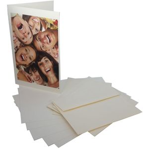Tarjetas de Felicitación y Sobres Premier Imaging Smooth Hot Press 205  l White (Paquete de 100