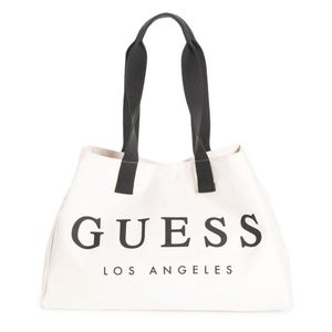 Cartera Tote Bag Guess Canvas Beach