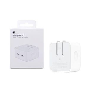 Cargador Dual Apple USB-C 35W - Certificado A1