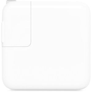 Adaptador de Corriente USB-C de 30W de Apple - Carga Rápida, 1 Puerto USB-C, Diseño Plegable para Al