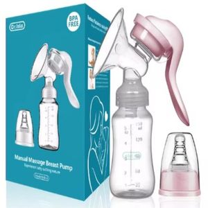 Extractor de leche Manual, 2 en 1 (Extractor + Biberon)