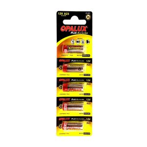 Pilas Alcalina Opalux 12V A23 - Pack x 5 Blister