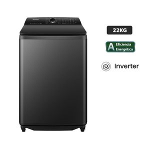 Lavadora HISENSE 22 Kg Carga Superior WT5I2223DB Inox