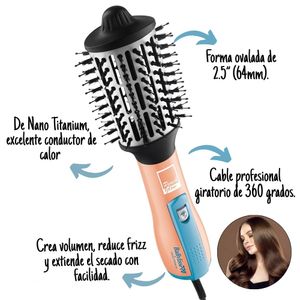 Cepillo Eléctrico Babyliss PRO BNTHBPE250PE.