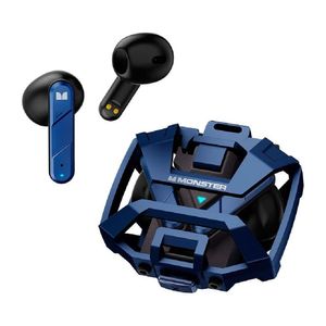 Audífonos Bluetooth Gaming Monster XKT09 Azul Metal