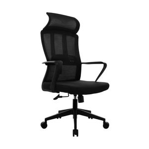 Silla De Oficina Giratoria Max Presidente Negro Ofideas