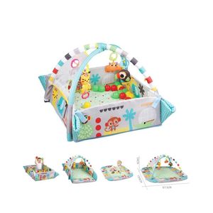 Gimnasio de Juegos 5en1 con Pelotas y Música Celeste