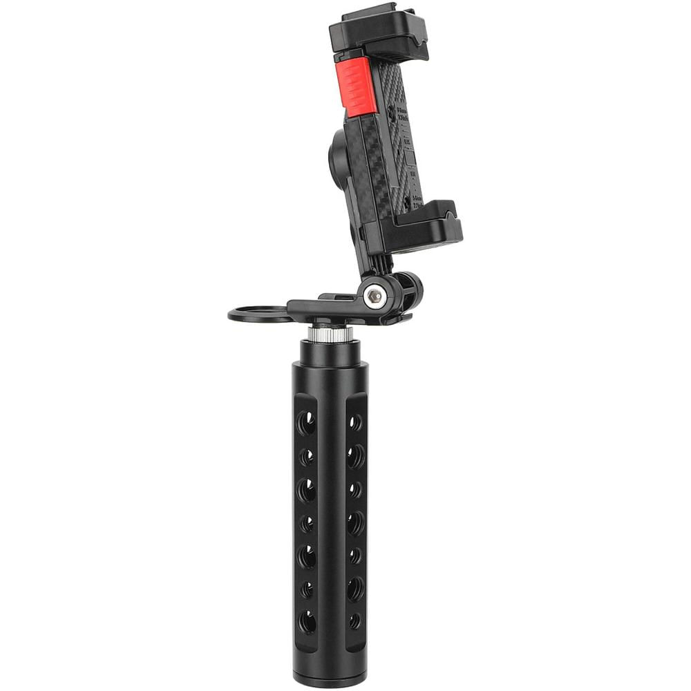 Luce Video LED Tascabile CAMVATE Per Smartphone, Bicolore CCT 2500-9000K, 64 LED, CRI 95+