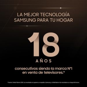Televisor Samsung 50" UN50DU7000GXPE Crystal 4K UHD DU7000 Tizen OS Smart TV Black