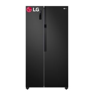Refrigeradora LG 509L No Frost GS51MPD Negro