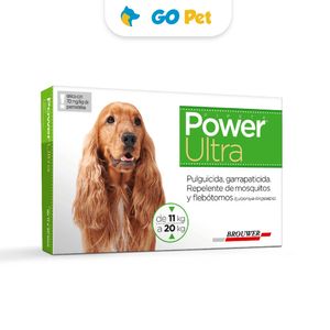 Antipulgas Power Ultra Pipeta 3.5 Ml de 11 a 20 kg