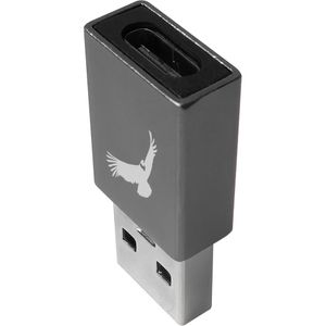 Adaptador Kondor Blue USB-C a USB-A 3.0: Conector Femenino USB-C a Masculino USB-A, Velocidades de T