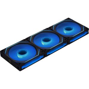 Ventiladores Lian Li 120mm UNI FAN SL-INFINITY (Paquete de 3) con Controlador - Diseño de Espejo Inf