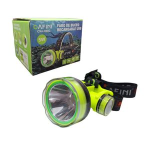 Linterna Frontal Acuatica 5w - Recargable CN-L868C Cafini