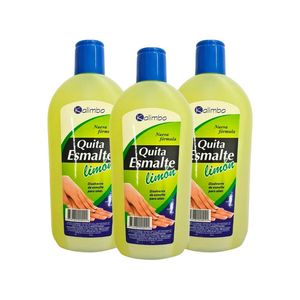 Quita Esmalte kalimbo Limón 1000ml 3 Unid