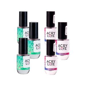 Pack 1 Y 2 Adherente Y Deshidratador Acry Love 14ml 3Uni