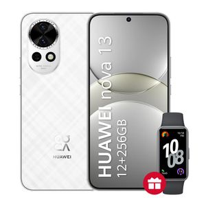 HUAWEI Smartphone Nova 13 12GB+256GB Blanco Dual Sim + Regalo Band 10