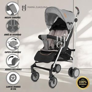 Coche Bastón Ebaby Berlin II Gris