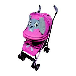 Coche Bastón Ebaby con diseño Copito Fucsia