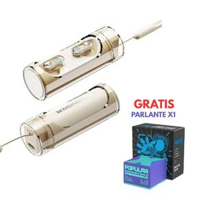 Audífonos Bluetooth Gamer Monster XKT13 Ivory (Gratis Parlante X1)