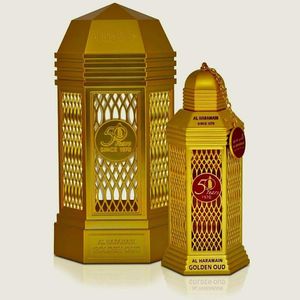 Golden Oud de Al Haramain un perfume unisex ámbar y sándalo