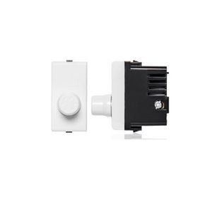 DADO DIMMER RESISTIVO 300W 1 MODULO SINTHESI S22 BLANCO