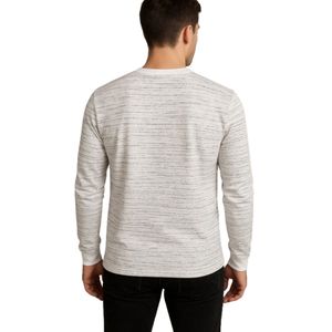 Polo Manga Larga Hombre Aeropostale Color Blanco Rayas