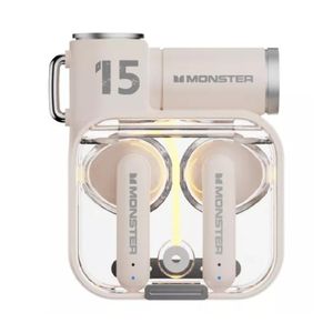 Audífonos Bluetooth Gamer Monster XKT15 Ivory