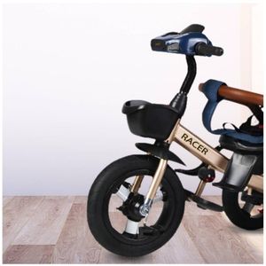 Triciclo Guiador para Niños Usb y Bluetooh «LAURENT» Blue