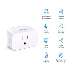 TP-LINK Tapo P105 (1-Pack) Enchufe Inteligente WiFi 220V Alexa