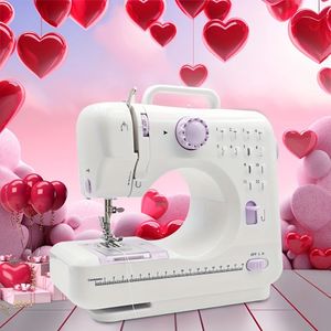 Máquina de coser eléctrica con pedal