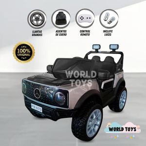 Carro a  Batería Para Niños Mercedes Benz Toyin Gris