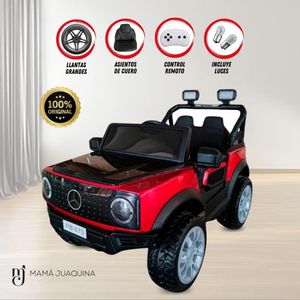 Carro a  Batería Para Niños Mercedes Benz Toyin Rojo