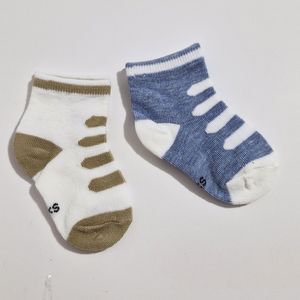 Pack de medias de diseño de zapato para bebes de 9m a 12m Aititi´s Kids
